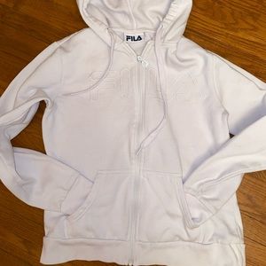 Fila zip up hoodie